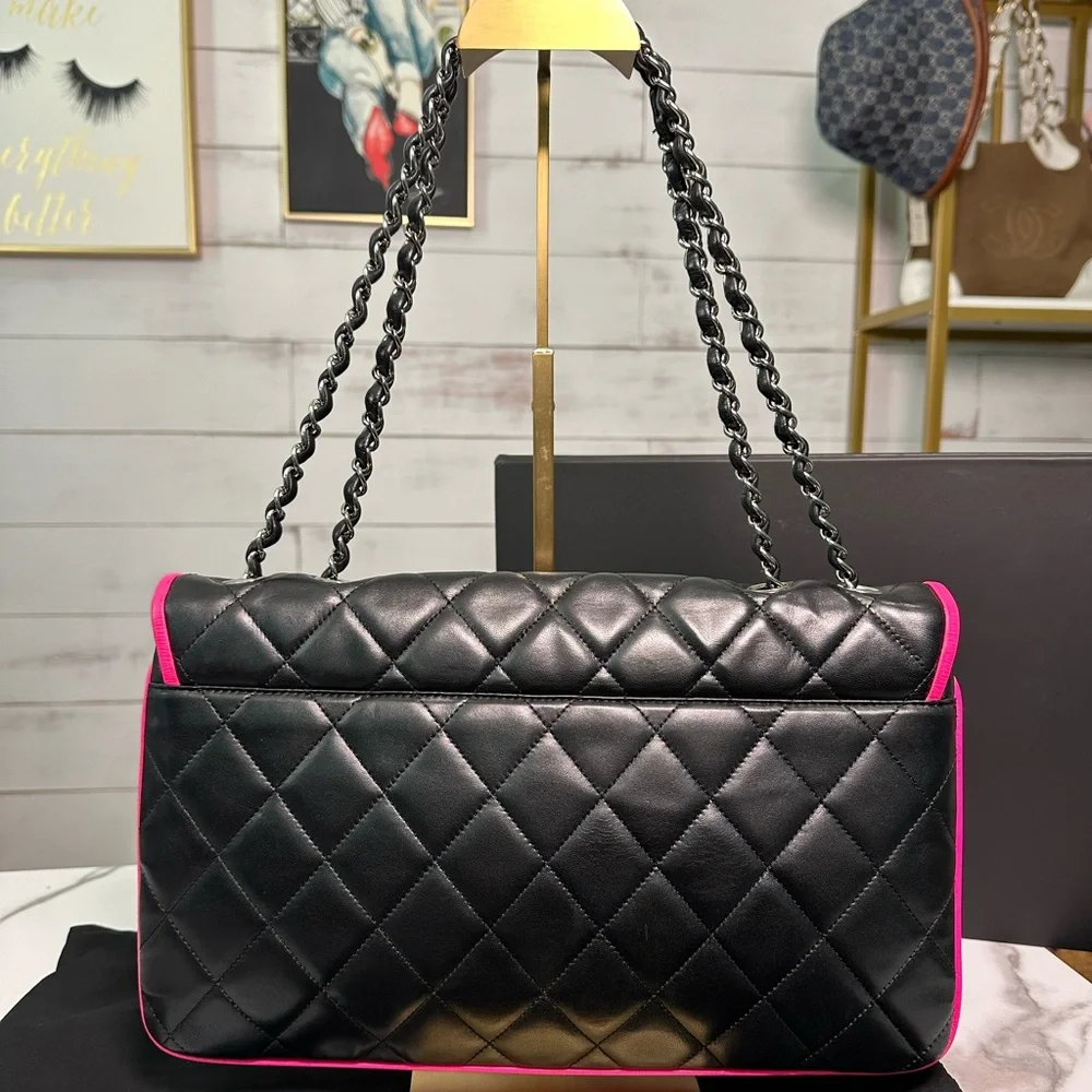 CHANEL RARE Large 2008 Cruise Collection Flap Bag π - Picture 5 of 14